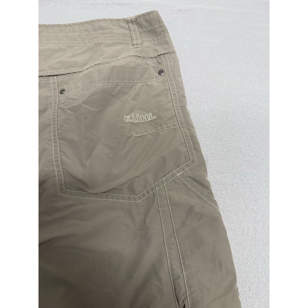 Kuhl Liberator Convertible Stealth Pants Green Khaki Size 36 x 30 Zip Off Hiking - Picture 8 of 10